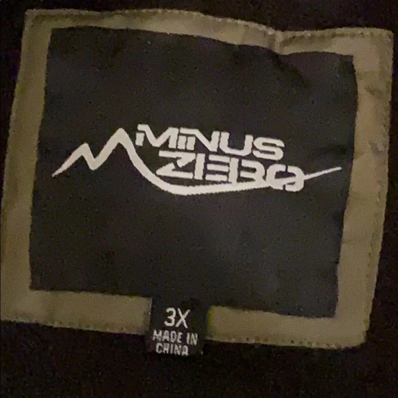 Minus Zero Women’s Parka Expedition Jacket Olive Green Sz 3X New - Picture 9 of 12